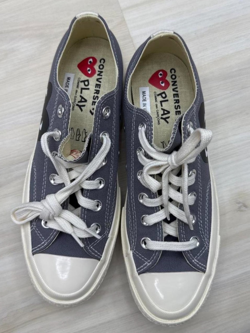 Converse x Comme des Garçons PLAY Chuck 70 Low